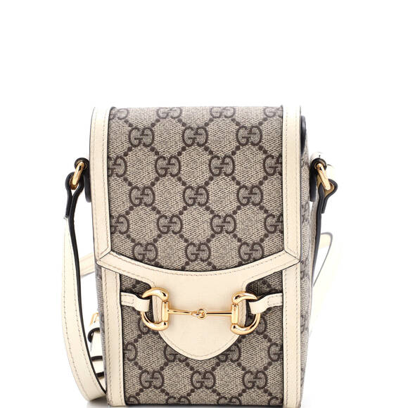 Gucci Handbags - Gucci Horsebit Crossbody Bag Gg Coated #197814G90B